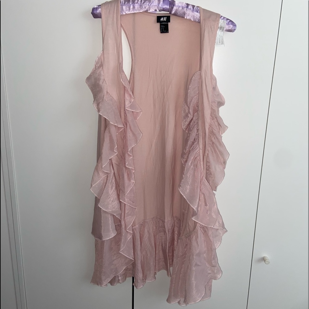 Light pink vest/tunic shirt